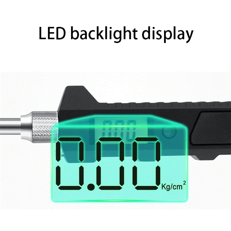 Новый цифровой манометр для шин с двойной головкой 200 PSI сверхмощный грузовых