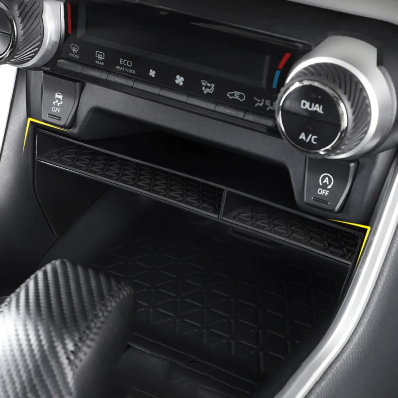For Toyota RAV4 RAV 4 2019 2020 2021 XA50 Car Multi-function Storage Box Organizer Center Console Holder Accessories |