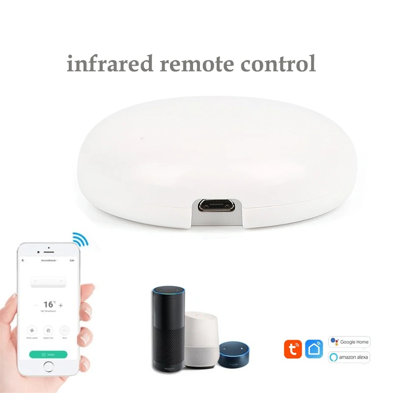 Tuya Smart Life IR пульт дистанционного управления Wifi Универсальный инфракрасный для