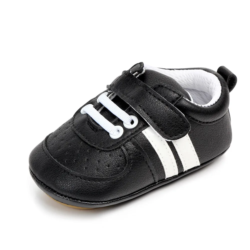 

Baby Shoes Boys Girls Leisure Velcro White Shoes for Newborn Non-slip Toddler Shoes