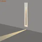 Встраиваемая светодиодная водонепроницаемая лампа для лестницы, комнатный светильник с датчиком освещения лестницы, 3 Вт, IP65