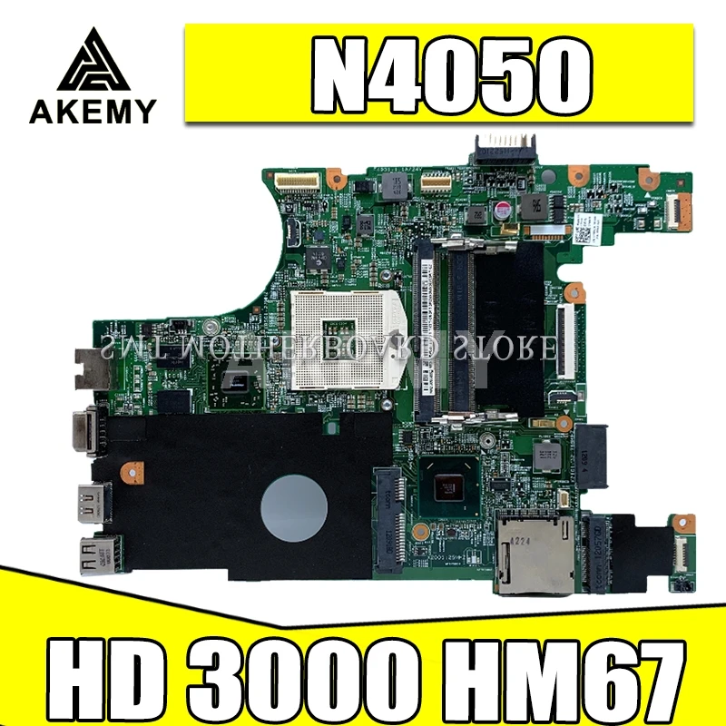 X0DC1 0X0DC1 основная плата для For DELL INSPIRON 14R N4050 материнская ноутбука HD 3000 HM67 s989