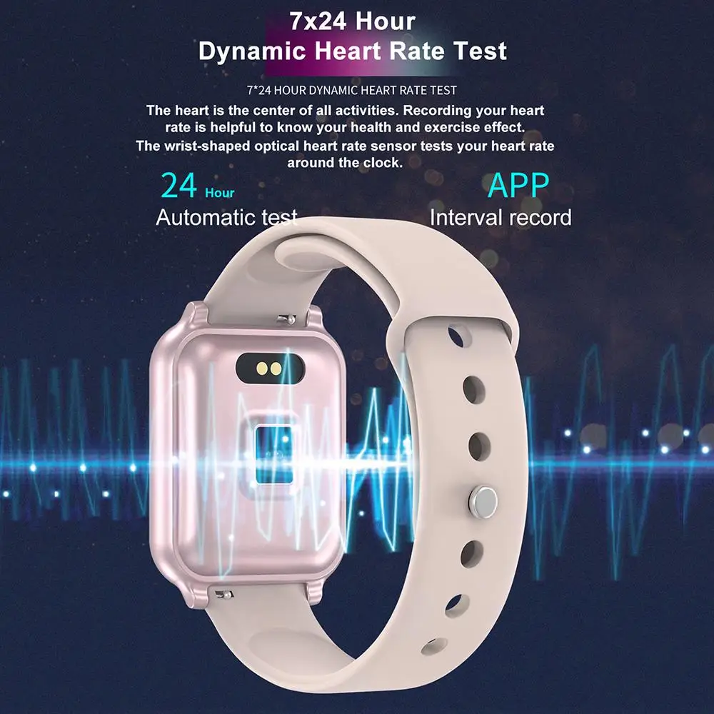 696 T70 умный браслет в режиме реального времени мониторинг сердечного ритма