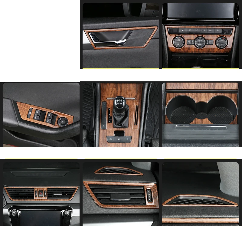 Lsrtw2017 автомобиля Шестерни Панель для панели управления окон планки Skoda Superb 2018 2019