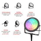 Miboxer 6 Вт 9 Вт 15 Вт 25 Вт Светодиодный светильник для газона RGB + CCT садовый светильник водонепроницаемый IP66 уличный светильник 24 в 110 В 220 В