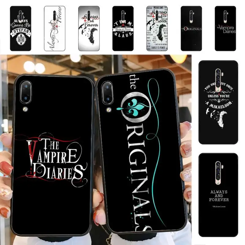 

YNDFCNB Always and Forever The Vampire Diaries Phone Case for Vivo Y91C Y11 17 19 53 81 31 91 55 V17 11i 9 for oppo