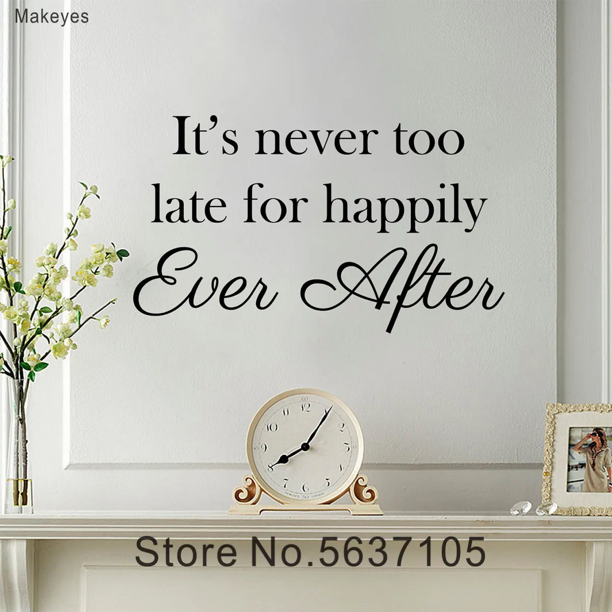 Наклейки на стену с цитатами Makeyes домашний декор для гостиной настенные наклейки