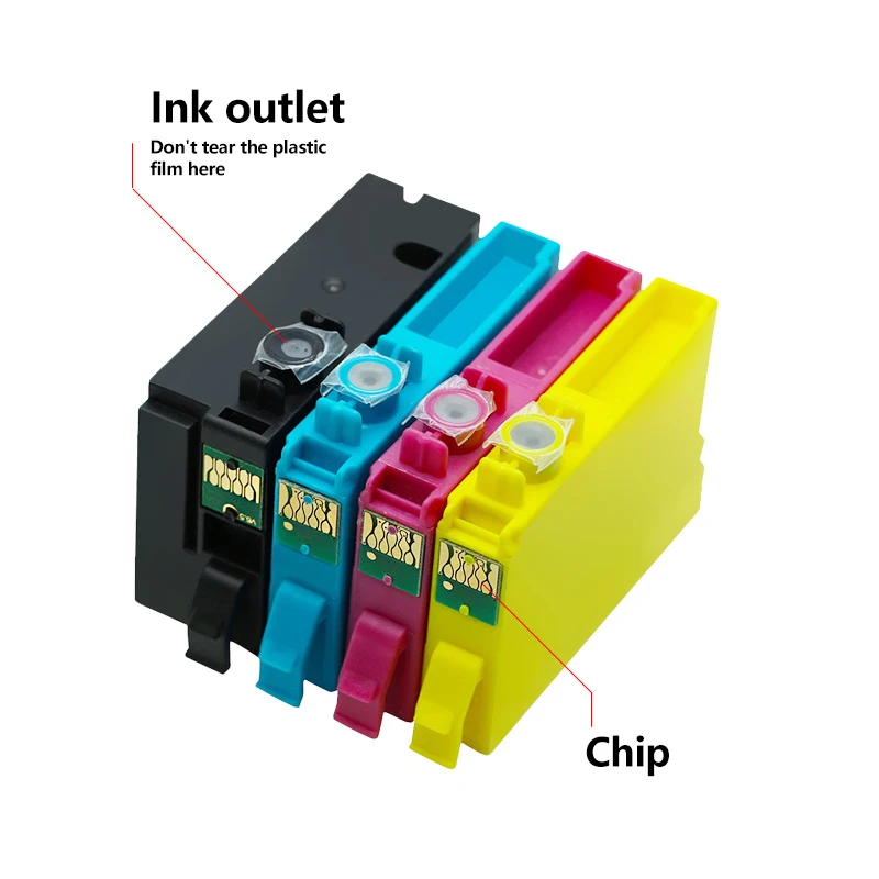 Совместимость для Epson 127XL T1271 патрон чернил принтера рабочей силы 60 630 545 840 845 WF 3520