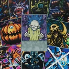16 шт.компл. Yugioh DM Bonz бумажные карты в стиле аниме клоун Тыква король призрак козука классические Монстры типа зомби Orica