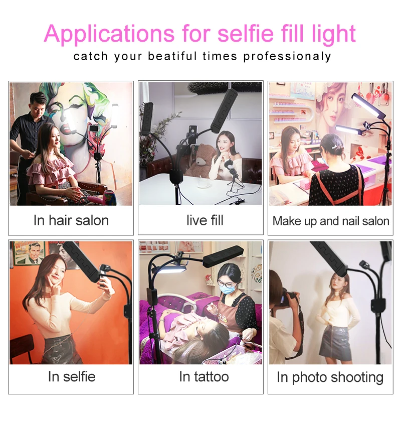 MAMEN Selfie Ring Light светодиодный приглушаемая Фотографическая подсветка для Youtube Studio Video Live потоковая камера DSLR Nikon Canon sony Make up кольцо с фотографией осветительная лампа с держателем для телефо