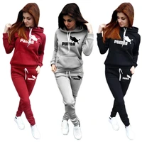 casual hoodies sports pants two pieces set tracksuit women pullover hooded sweatshirts sweatpants outfits suit plus size s 4xl