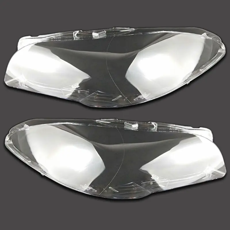 

2Pcs Car Headlight Lens Lamp Cover Lamp Shell For F10 F18 520 525 535 2010-2017
