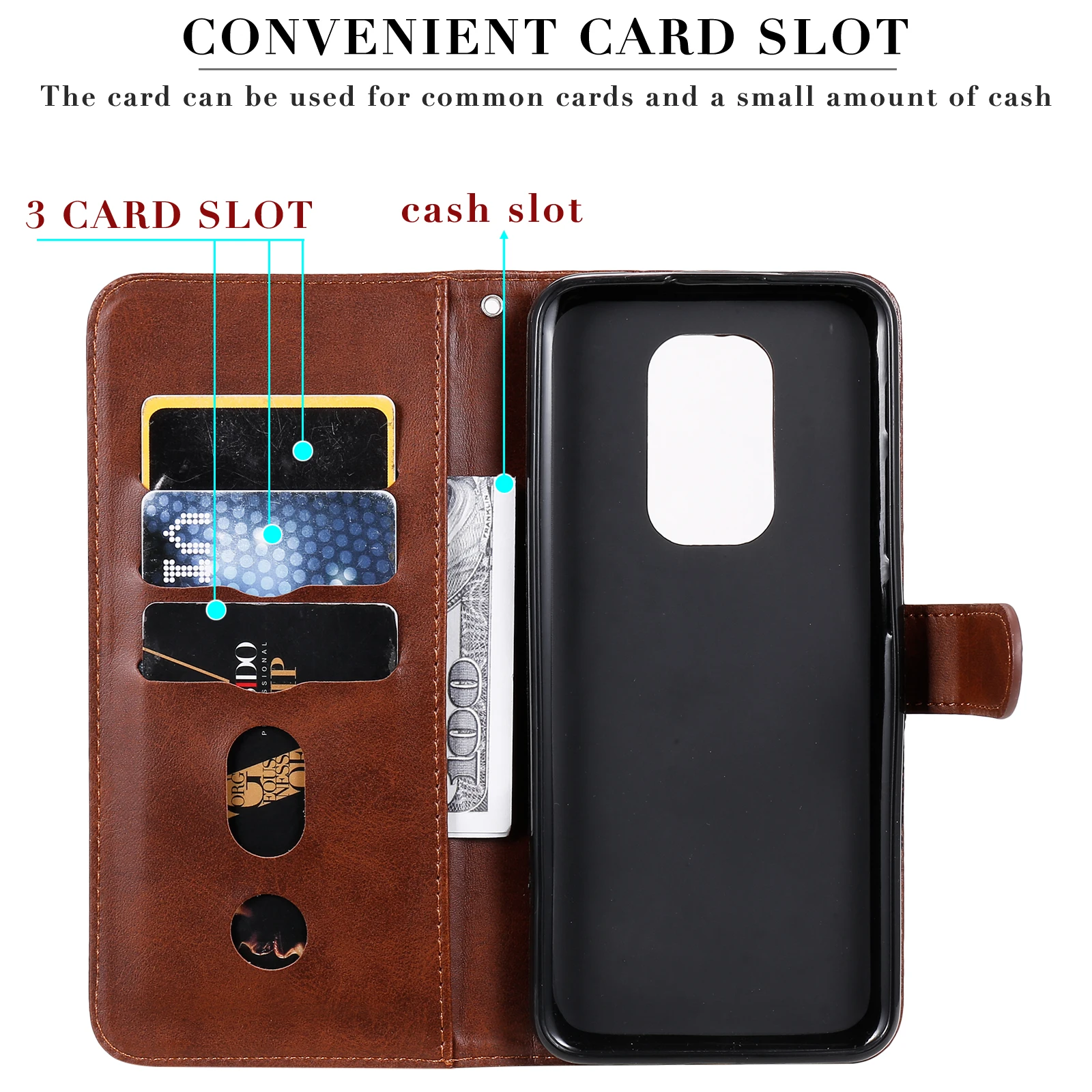 luxury flip leather phone case for motorola moto g9 play g8 power lite e7 plus e6s e20 e30 e40 edges 20 pro lite wallet cover free global shipping