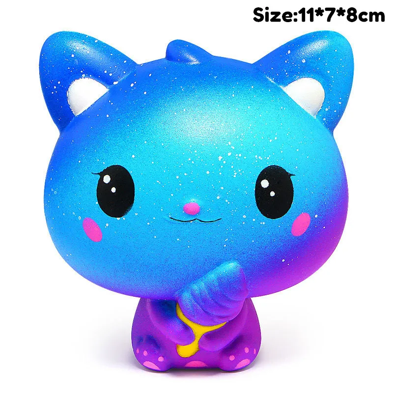 DW-BQLM-LC-7 Kawaii Tiger медленное увеличение моделирование панда Единорог Акула Кошка Животное мягкое игрушка против стресса успокаивающий мягкие для сжатия Рождественский подарок игрушки - Цвет: DW-BQLM-LC-7