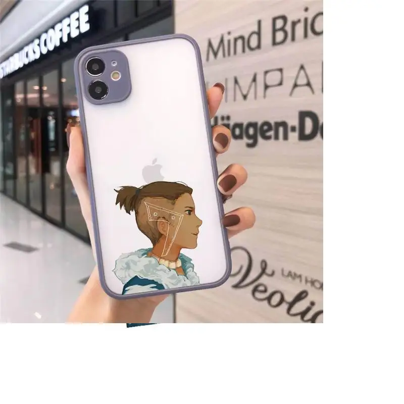 

Avatar the Last Airbender clear Phone Cases Matte Transparent for iPhone 7 8 11 12 s mini pro X XS XR MAX Plus cover funda