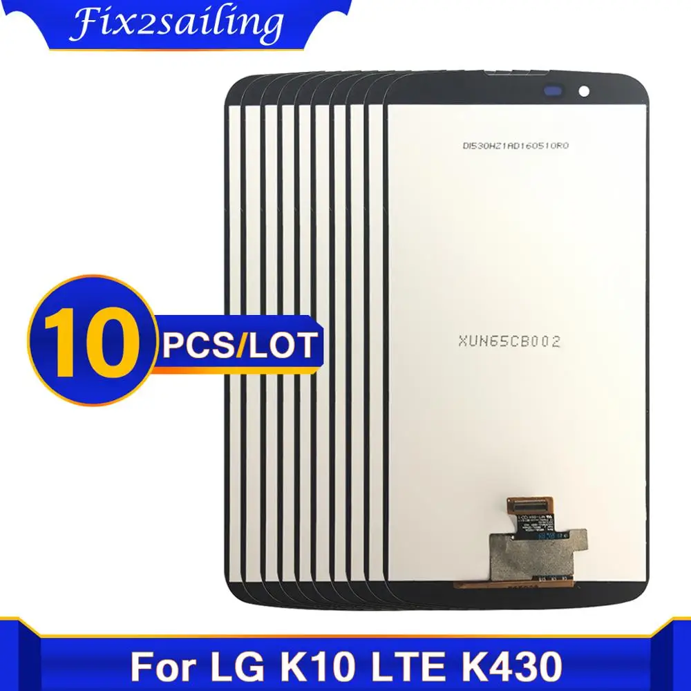 10 шт для LG K10 K410 K420 / ТВ K430 ЖК дисплей Дисплей с кодирующий преобразователь