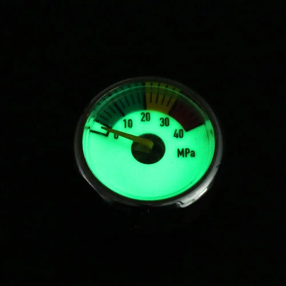 Воздушный насос для пейнтбола 3 шт. мини-датчик высокого давления 25 мм манометр 40