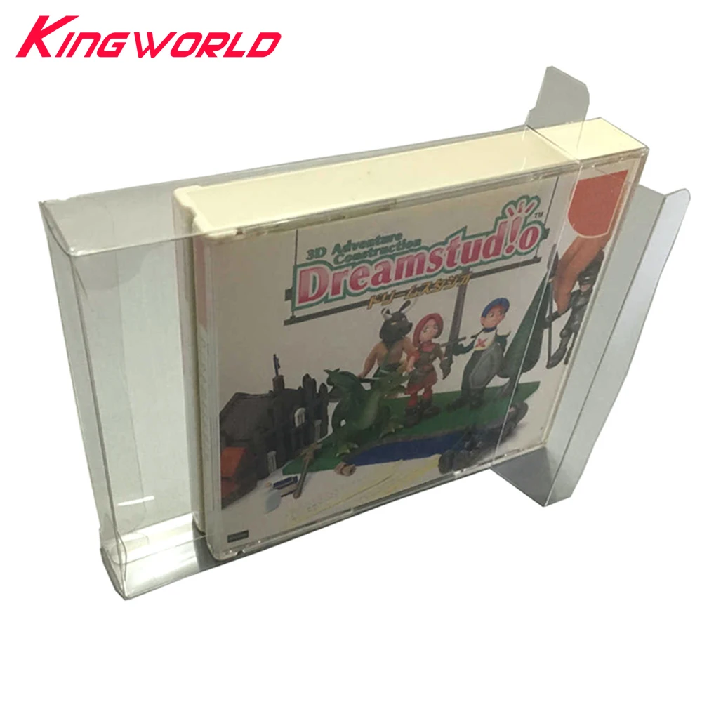 10 шт. прозрачная коробка для хранения игровых карт Sega Dreamcast DC SS|Запасные части| |