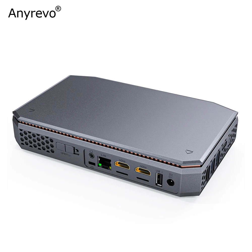 Четырехъядерный Мини ПК AMD A4 7210 Windows 10 2K HTPC 8 Гб DDR3L с 2 HD MI двухдиапазонным 5G Wi Fi Bluetooth