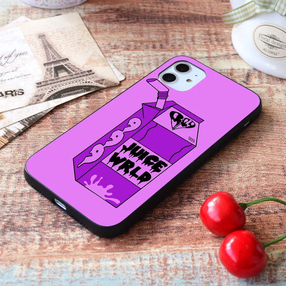 

For iPhone Juice Wrld Soft TPU Border Apple iPhone Case