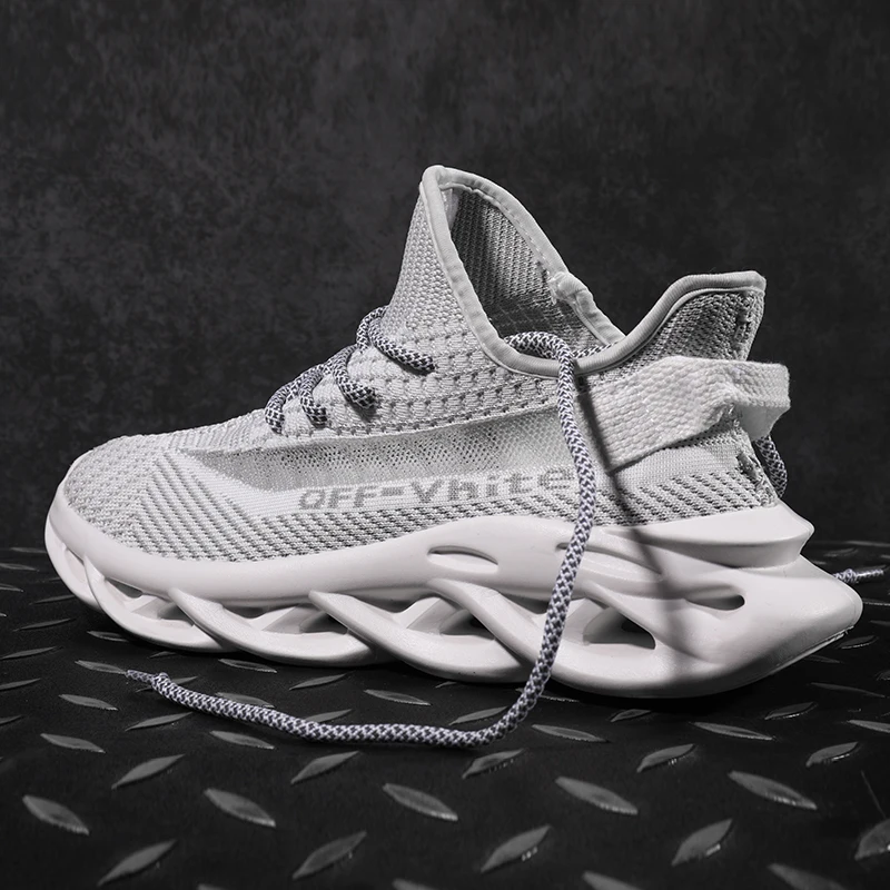 Мужская обувь зимние белые кроссовки для бега модная популярная мужская