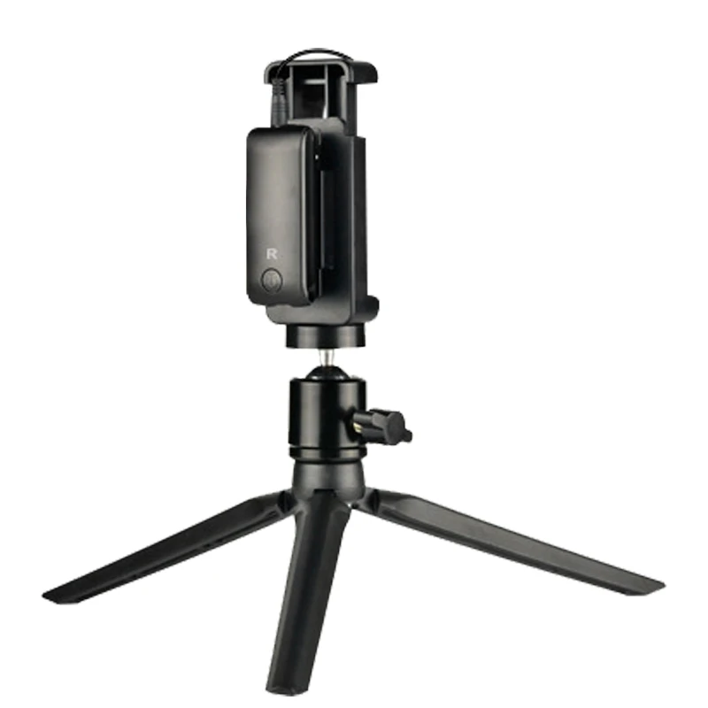 

Wireless Microphone 2.4G Wireless Bluetooth Microphone Live Interview Lavalier Microphone with Stand for Phone Camera