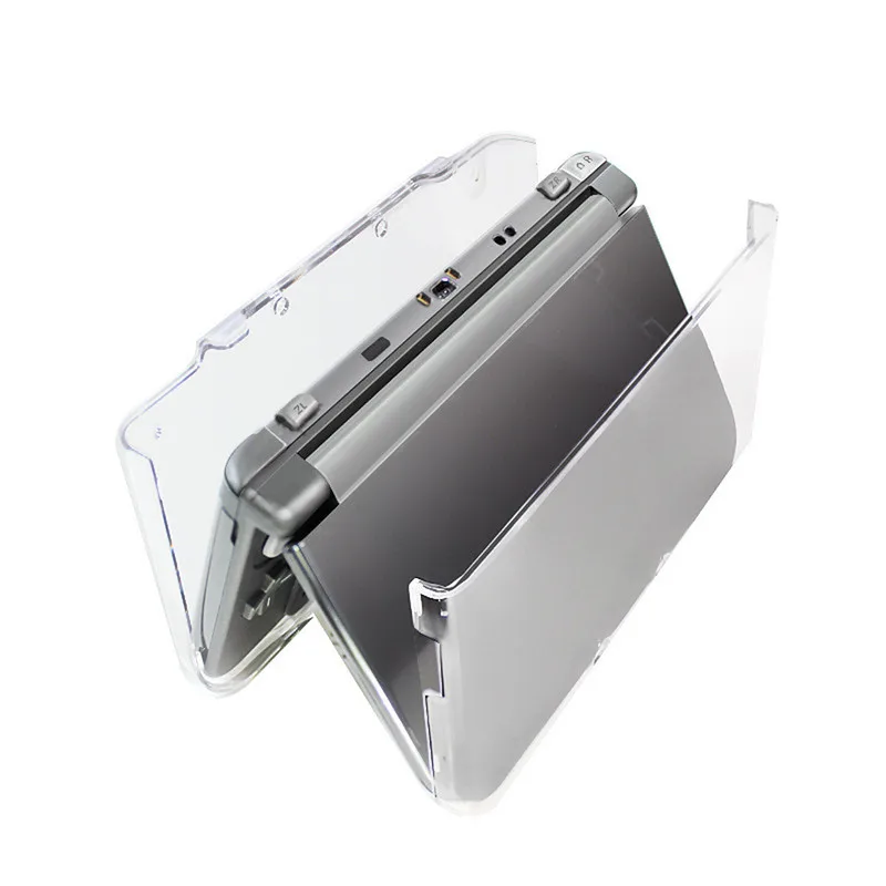 Лидер продаж прозрачная Пластик прозрачного хрусталя чехол для 3DS XL защитный жесткий чехол кожаный чехол Обложка Для nintendo 3DS XL LL