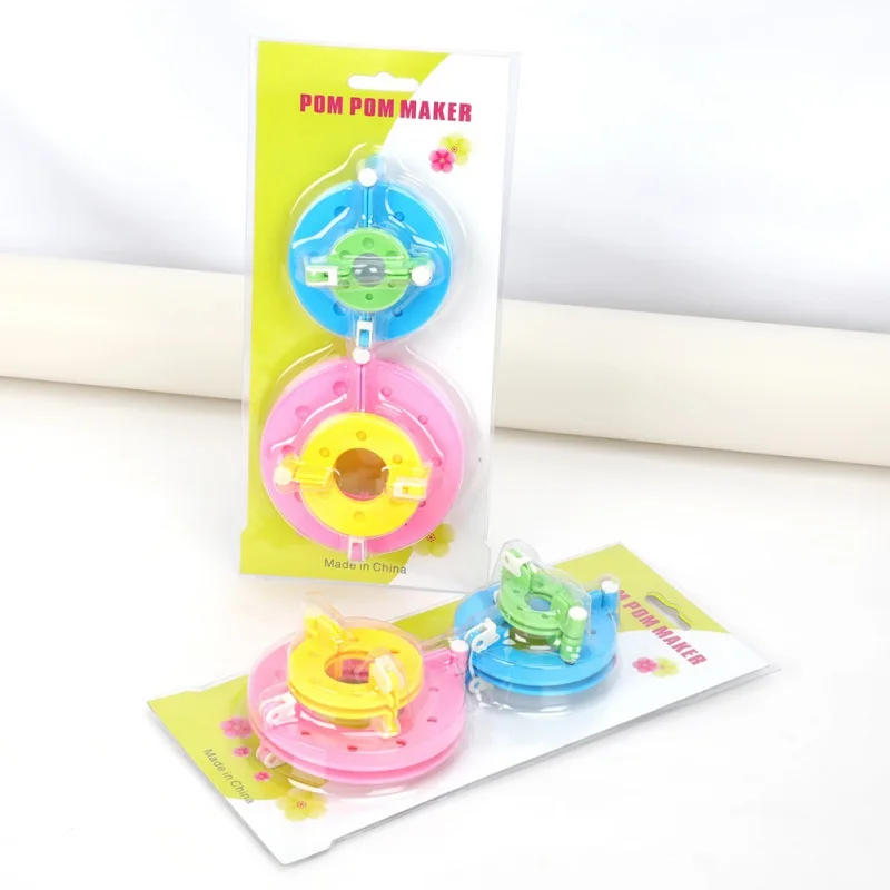 DIY Швейные Инструменты Набор помпонов пластиковый помпон чайник Клевер пух шар