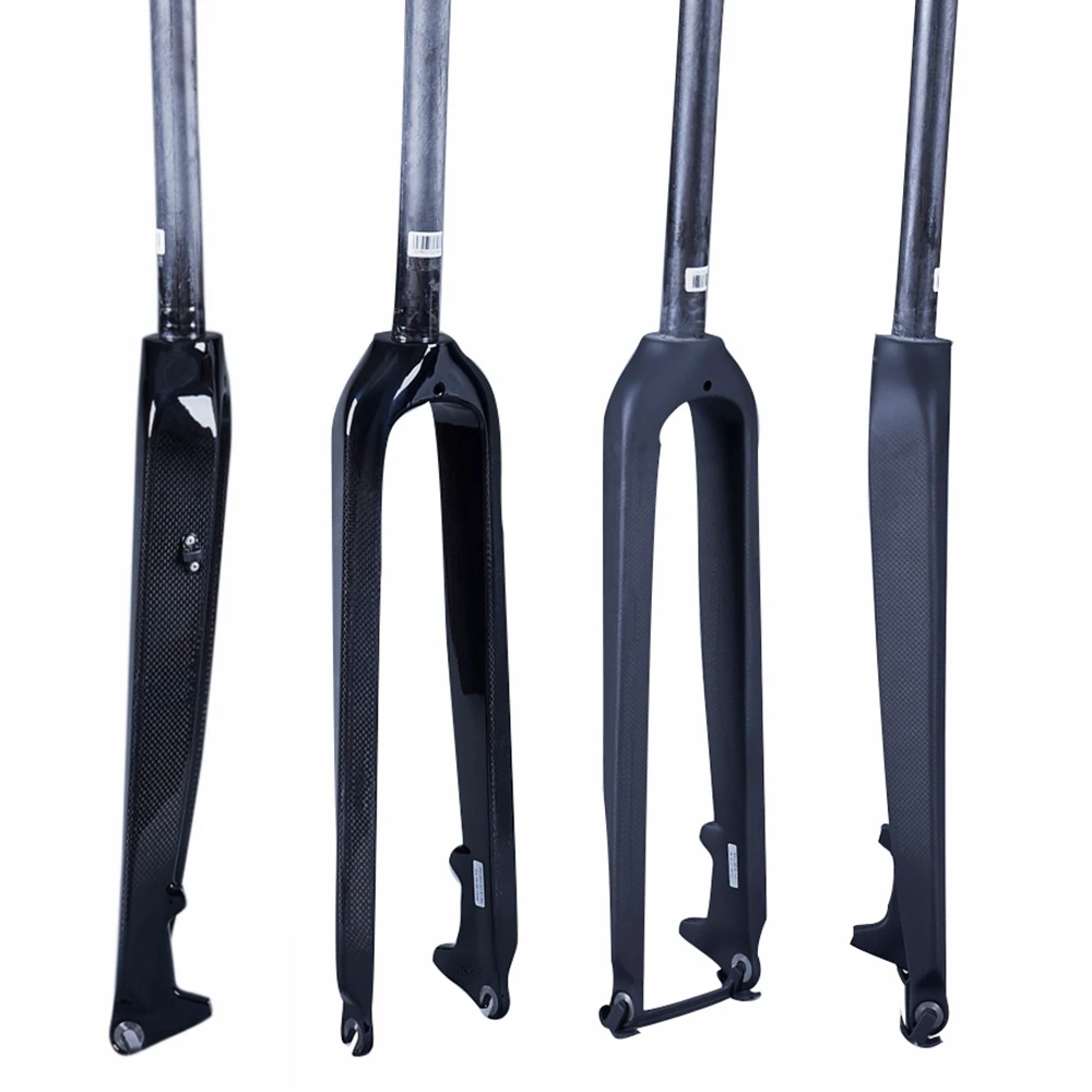 

Glossy Matte 3K Carbon Fiber Mountain Bike Fork Mountain Bicycle Fork Hard Disk Brake 26 27.5 29 Inch Straight Tube 28.6mm