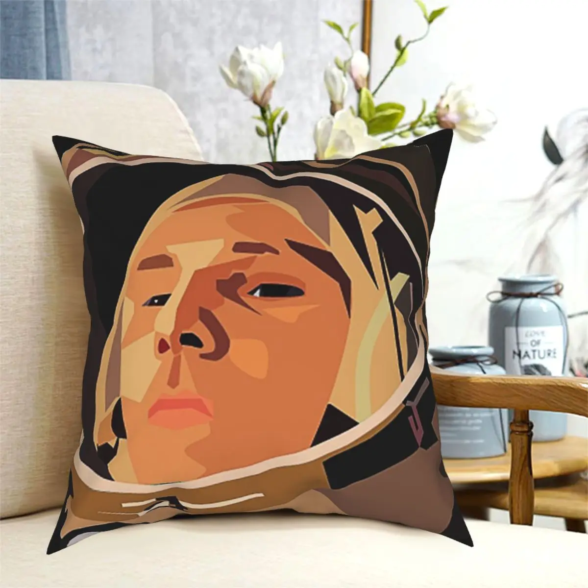 

Sale New Yuri Gagarin Throw Pillow Cushion Cover Decorative Pillowcases Case Home Sofa Cushions 40x40,45x45cm(Double Sides)
