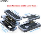 Платформа QianLi для реболлинга средней рамки, трафарет для реболлинга BGA, Оловянная посадка для iPhone X, XS, XSMAX 11, 11Pro, инструмент для переделки логической платы