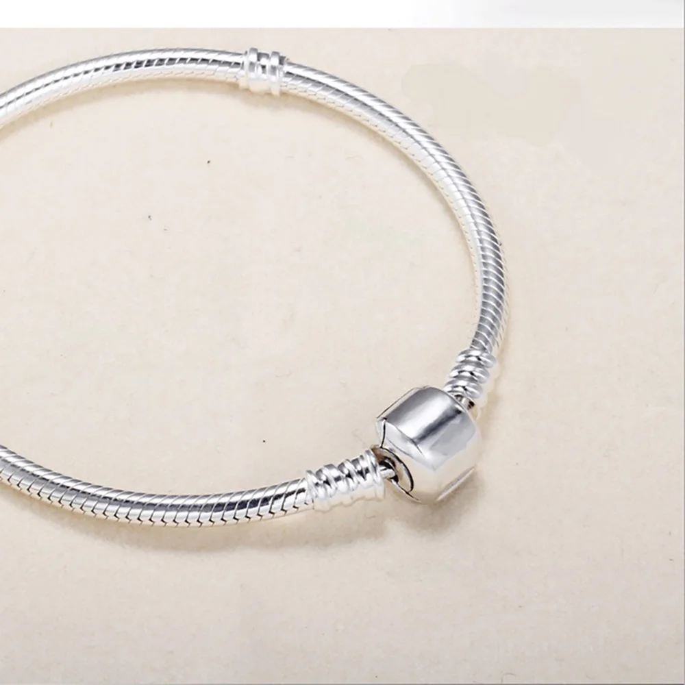 

S925 Sterling Silver Bracelet for Women Snake Bone Chain Natural Pulseras De Plata De Bijoux Silver 925 Jewelry Silver Bracelets
