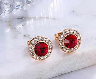 

YGU76 925 pure silver love lady Earrings lovers Earrings