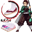 Шлепанцы Kamado Tanjirou Nezuko, Вьетнамки для косплея, японское аниме Kimetsu No Yaiba Geta