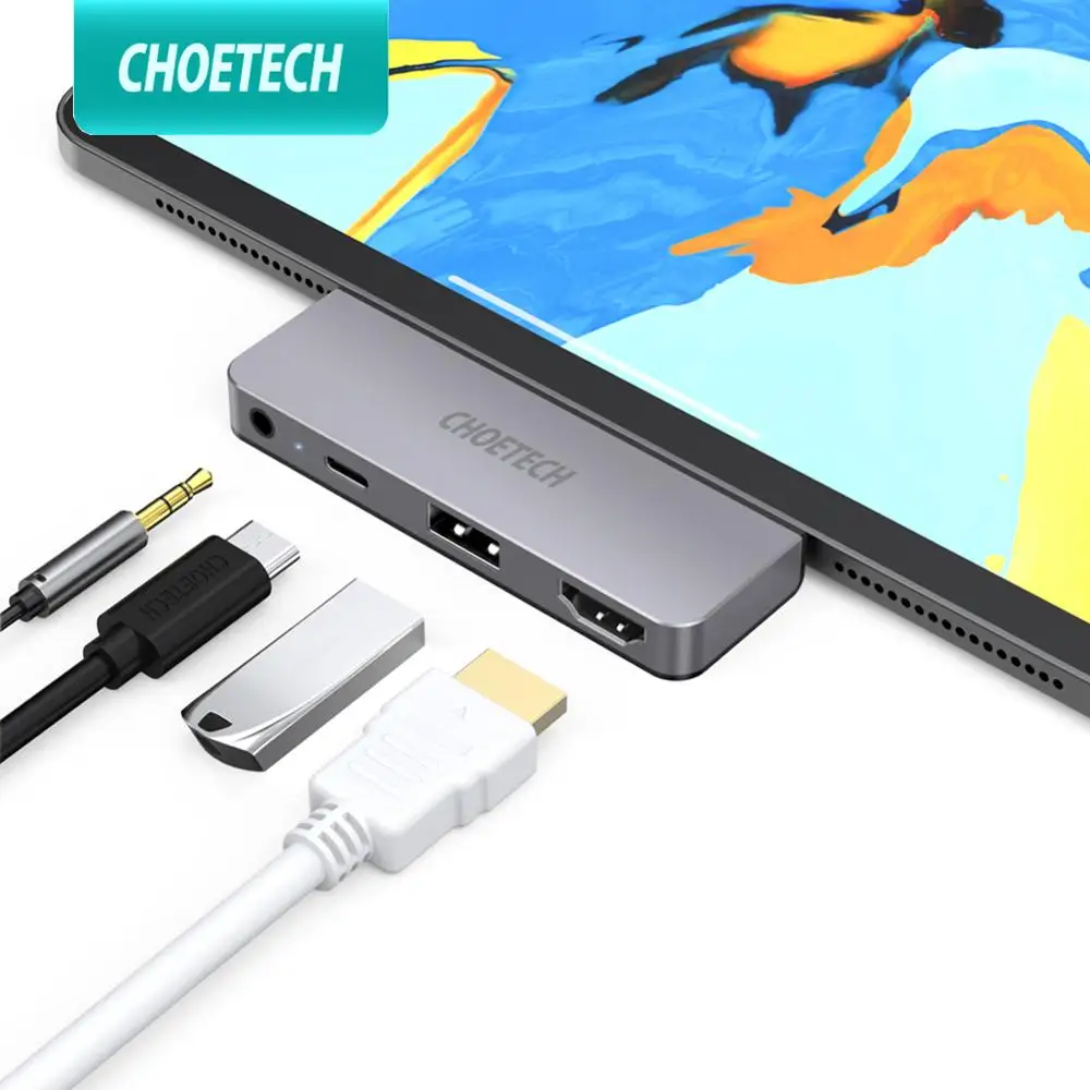USB-концентратор CHOETECH из сплава 4K 60 Гц USB 3 0 2 480 Мбит/с | Компьютеры и офис