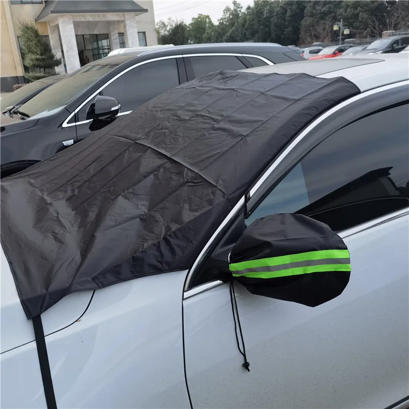 

Windshield Sunshades Car Front Windscreen Cover Universal Automobile Sunshade Snow Shield Cover Winter Visor Cover