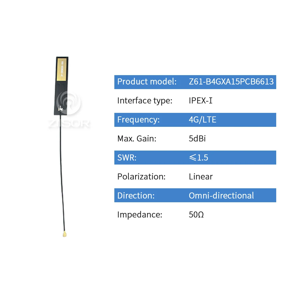 4G LTE Внутренняя антенна PCB всенаправленная антенна IPX IPEX беспроводной модуль телефонная антенна DTU антенна TX4G-PCB-6613
