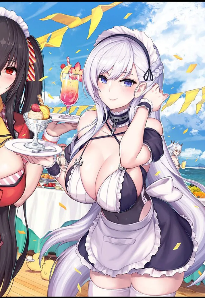 

{CosAll} Azur Lane HMS Belfast Cosplay Costume sexy jumpsuit
