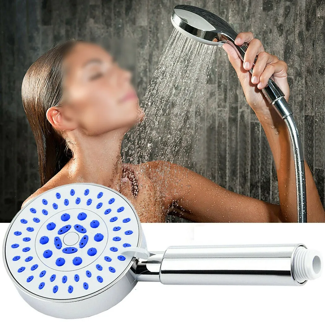 

Shower Shower Head Universal 5 Mode Bath Chrome High Pressure High Turbo
