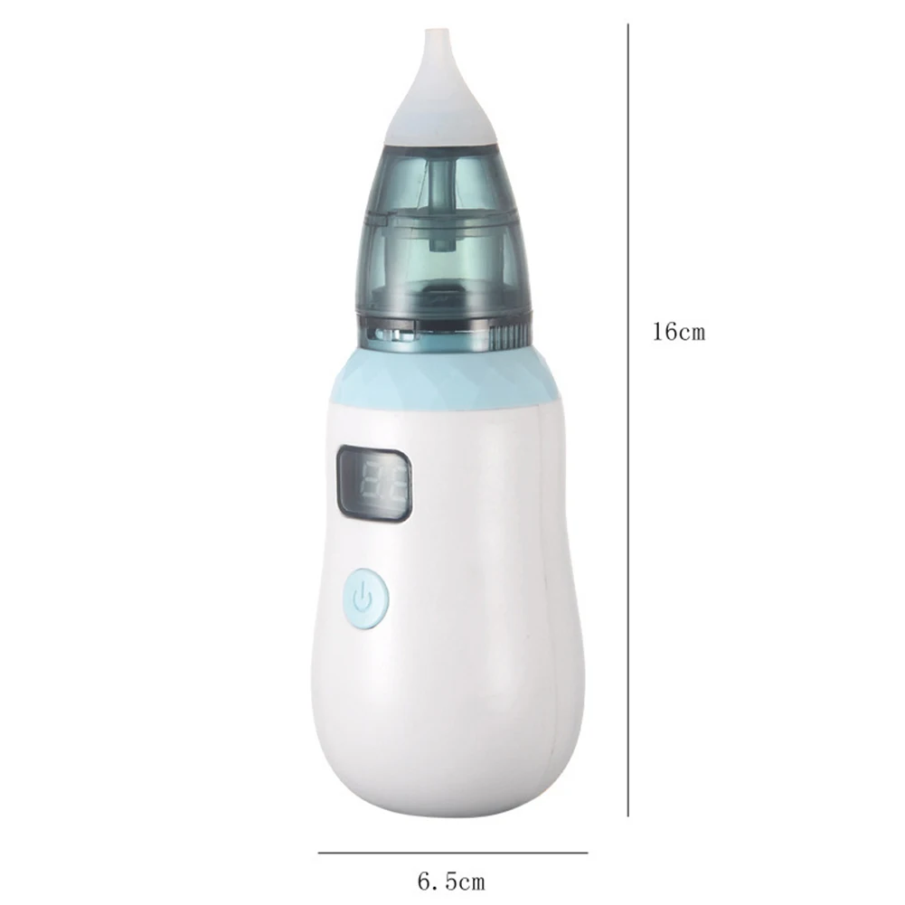 

Newborn Baby Nasal Aspirator Automatic Electric Nasal Suction Device Soft Silicone Head Children's Nasal Congestion Cleaning Kit