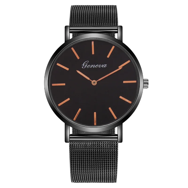 

Простые наручные часы для пар, Деловые женские кварцевые часы, черные часы для женщин, мужские часы, мужские кварцевые часы