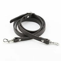 120cm leather shoulder bag strap handle silver buckle bag accessories for diy crossbody bags adjustable belt handle replacement