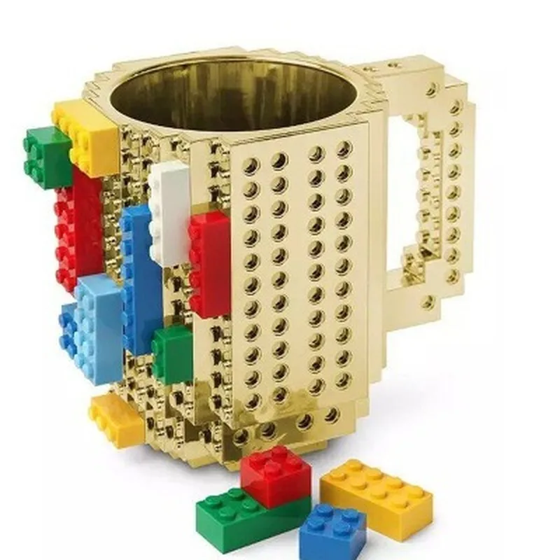 Новый конструктор сделай сам Кубок креативное покрытие золотой и серебряный