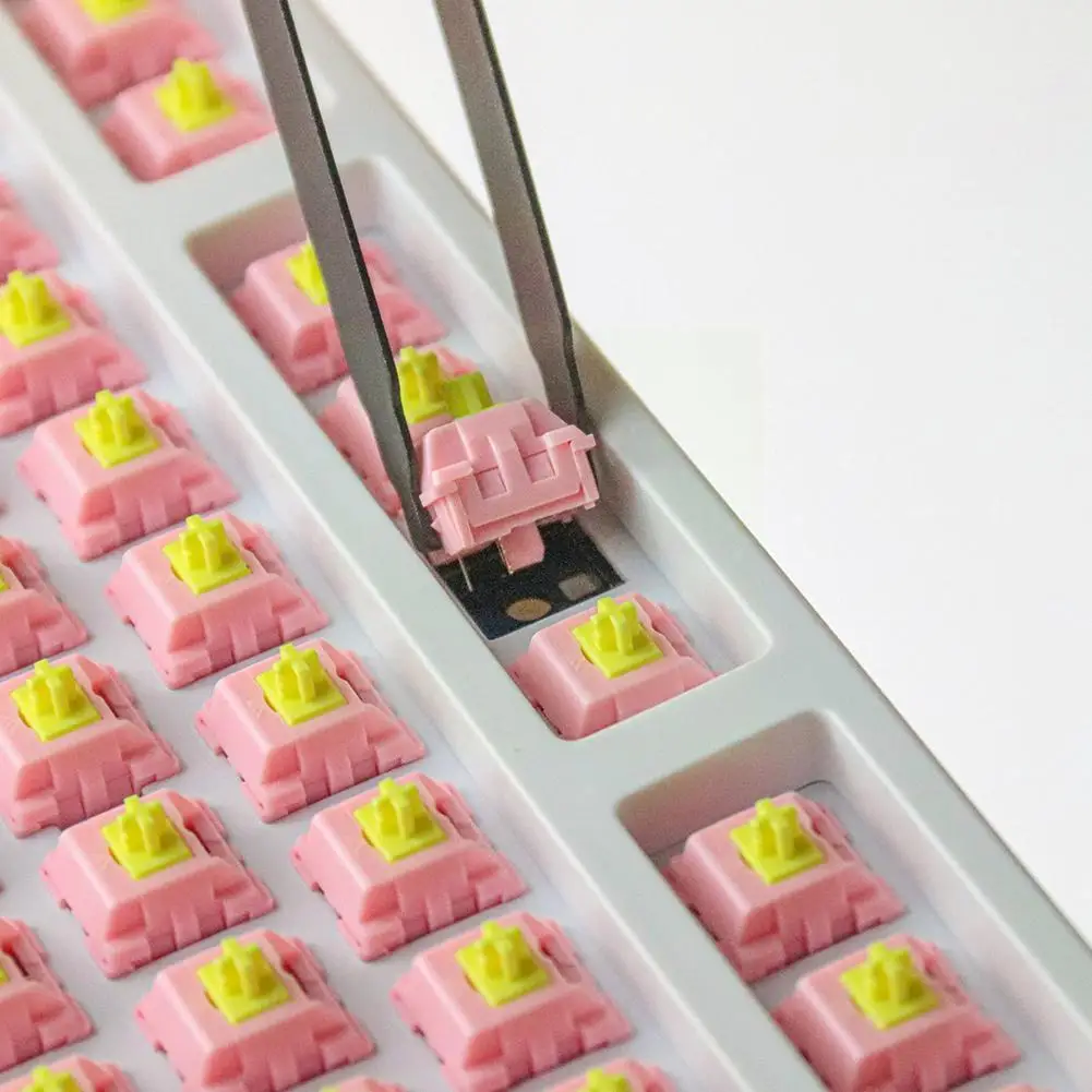 

Metal Switch Puller Steel Keyboard Shaft Removal for CHERRY Keyboard Switches Gateron Replace Tool Kailh Mechanical H5A1