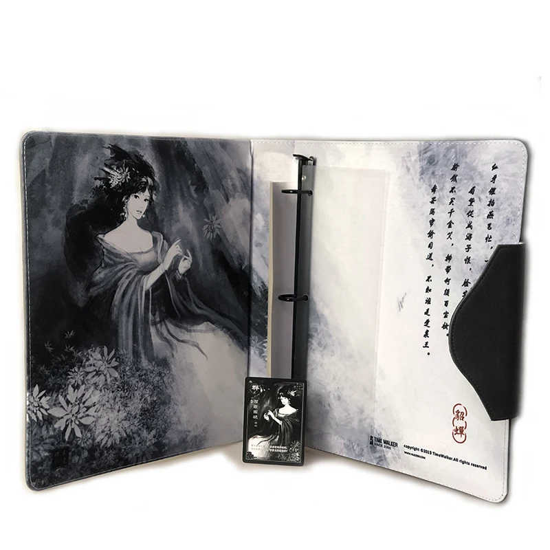 Time Walker Portal Three Kingdoms 9 Pockets Wusong открытки в альбом книги для MGT/YU-GI-OH/Poke/FOW Hold 20-30 страниц