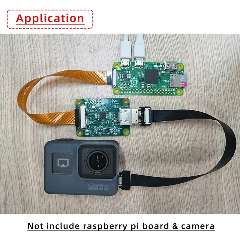 Для Raspberry Pi IN Module HDMI-совместим со стандартным интерфейсом подходит для 4B/3B +/3B/Pi