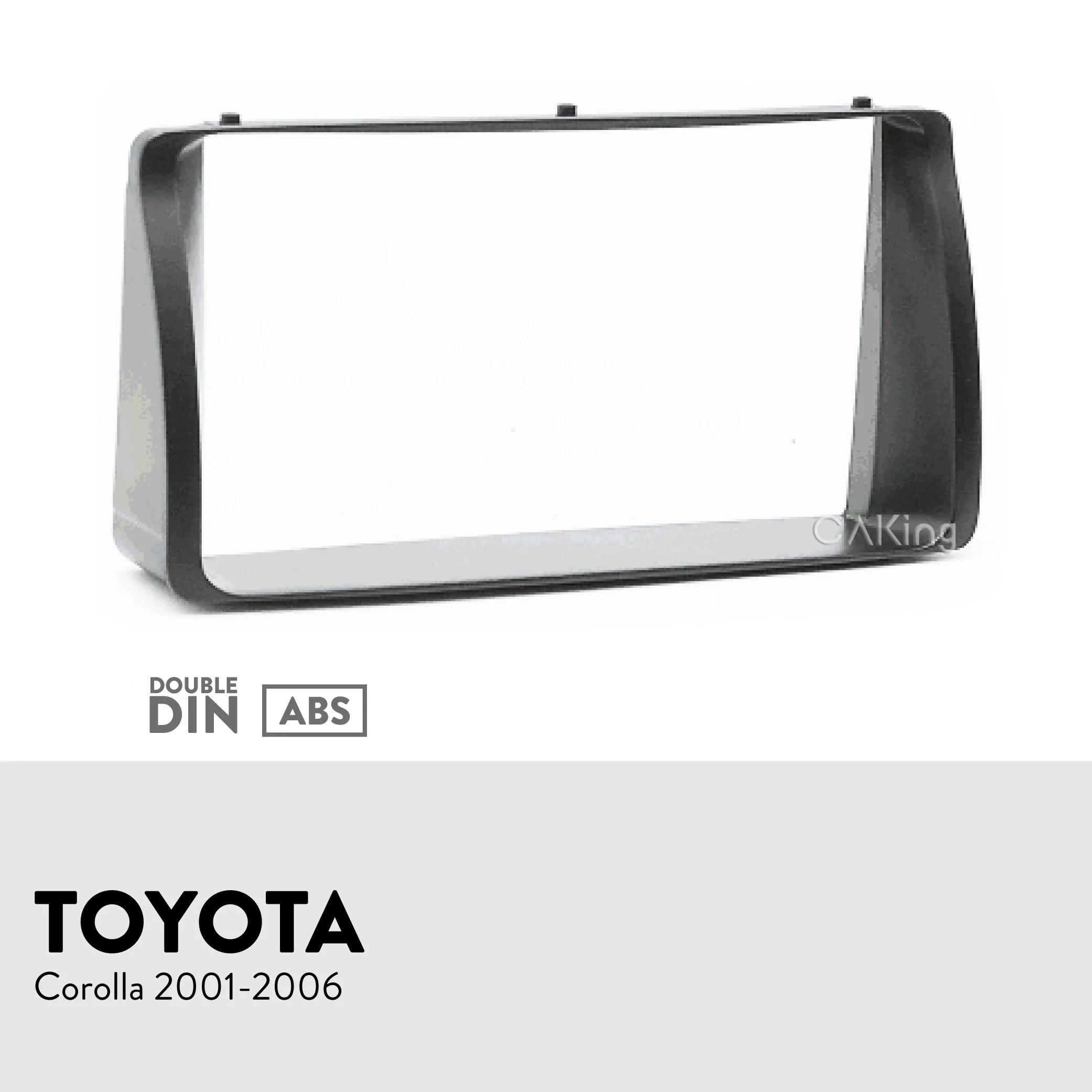 Автомобильная радиопанель Fascia Для Toyota Corolla 2001 2006 комплект для приборной панели