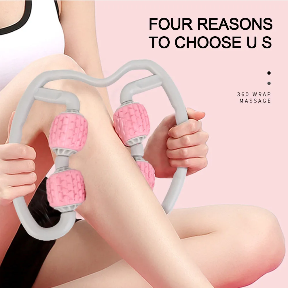 

Leg massager muscle relaxer massage roller stovepipe fitness yoga equipment massage stick