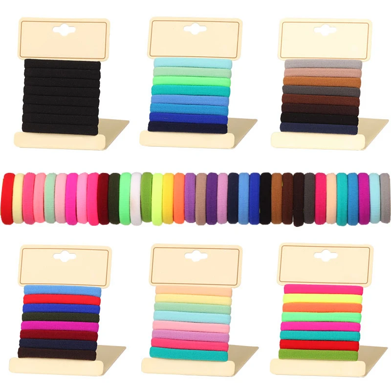 Эластичное кольцо для волос девочек 8 шт./компл. ремешок карамельных цветов милая