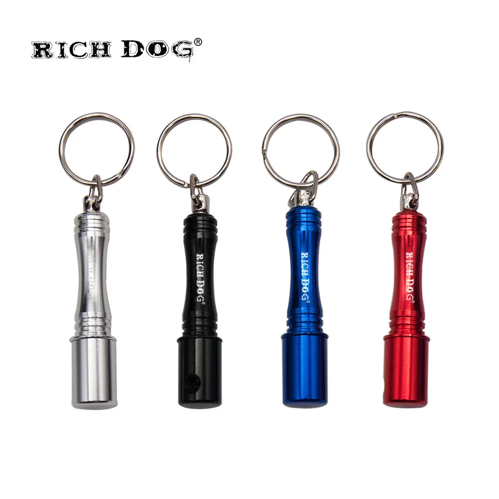 Металлическая трубка для курения Rich Dog из цинкового сплава 101 мм с металлической